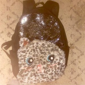 Girls cat backpack